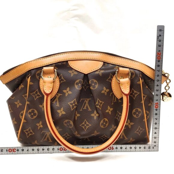 Louis Vuitton LV Shoulder Bag Tivoli PM Brown Monogram 833-083025 - Picture 2 of 13